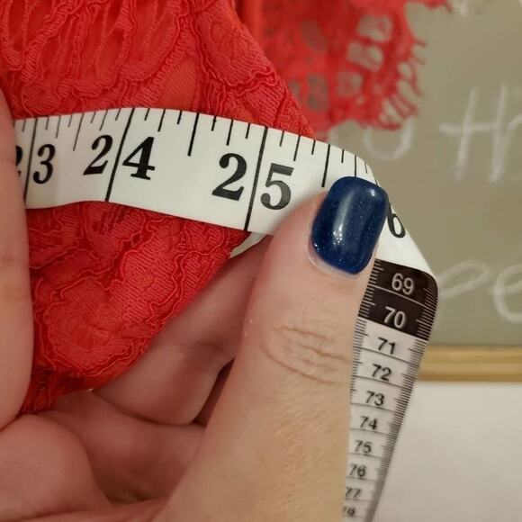 LANE Bryant BarbieCore Back Cutout Lace Fit & Flare Party Cocktail Dress Plus 22 - Picture 9 of 14